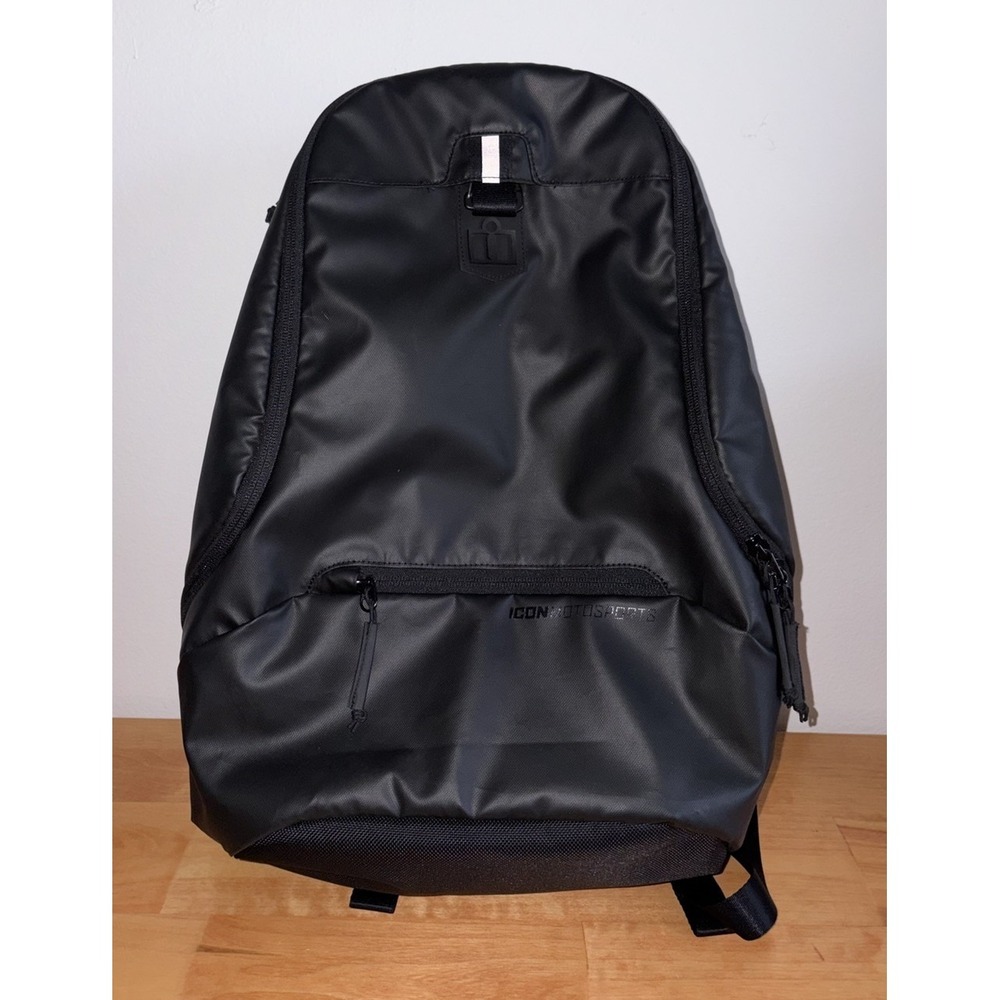 ICON Motorsports Crosswalk Motorcycle Backpack Black Men's Bag